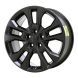 Jeep Grand Cherokee Wheel Rim Satin Black 9289 Stock Factory OEM Replacement