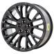 Jeep Grand Cheokee Wheel Rim Gloss Black 9290 Stock Factory OEM Replacement