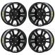Jeep Wagoneer Exchange Wheels Set of 4-Exchange Rims Set of 4 Gloss Black 9295