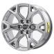 Jeep Wagoneer Wheel Rim PVD Bright Chrome 9296 Stock Factory OEM Replacement