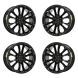 Jeep Grand Wagoneer Exchange Wheels Set of 4-Exchange Rims Set of 4 Gloss Black 9298