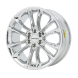 Jeep Grand Wagoneer Wheel Rim PVD Bright Chrome 9298 Stock Factory OEM Replacement