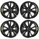 Volvo XC60 Exchange Wheels Set of 4-Exchange Rims Set of 4 Gloss Black ALY95251