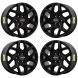 GMC Sierra 1500 Exchange Wheels Set of 4-Exchange Rims Set of 4 Satin Black ALY95369