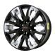 GMC SIERRA 1500 Wheel Rim GLOSS BLACK ALY95513 Stock Factory OEM Replacement