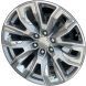 GMC Sierra 1500 Wheel Rim Machined Grey ALY95513 Stock Factory OEM Replacement