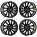 Cadillac Lyriq Exchange Wheels Set of 4-Exchange Rims Set of 4 Gloss Black ALY95716