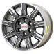 GMC Sierra 1500 Wheel Rim Machined Grey ALY95718 Stock Factory OEM Replacement