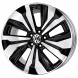 Volkswagen Atlas Wheel Rim Machined Black ALY95722 Stock Factory OEM Replacement