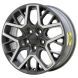 Jeep Wrangler Wheel Rim Machined Grey ALY95735 Stock Factory OEM Replacement
