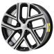 Jeep Compass Wheel Rim Machined Black ALY95849 Stock Factory OEM Replacement