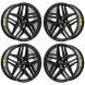 Ford Explorer Exchange Wheels Set of 4-Exchange Rims Set of 4 Gloss Black ALY95859