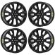 GMC Acadia Exchange Wheels Set of 4-Exchange Rims Set of 4 Gloss Black ALY95992
