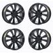 Tesla Model S Exchange Wheels Set of 4-Exchange Rims Set of 4 Satin Black 97107