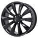 Tesla Model S Wheel Rim Gloss Black ALY97095 (R) Stock Factory OEM Replacement