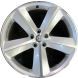 Dodge Challenger Wheel Rim Machined Silver 2357 Stock Factory OEM Replacement
