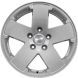 Jeep Wrangler Wheel Rim Machined Silver 9076 Stock Factory OEM Replacement