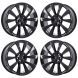 Tesla Model S Exchange Wheels Set of 4-Exchange Rims Set of 4 Gloss Black ALY96249 (F)