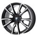 BMW X7 Wheel Rim Machined Black ALY96472 (F) Stock Factory OEM Replacement