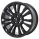 Lincoln Continental Wheel Rim Gloss Black ALY97977 Stock Factory OEM Replacement