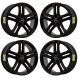 Audi Q5 Exchange Wheels Set of 4-Exchange Rims Set of 4 Gloss Black ALYAM053