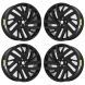 Lincoln Aviator Exchange Wheels Set of 4-Exchange Rims Set of 4 Gloss Black ALYFS039