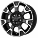 Jeep Wrangler Wheel Rim Machined Black ALYJG080 Stock Factory OEM Replacement