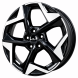 Kia Seltos Wheel Rim Machined Black ALYKM080 Stock Factory OEM Replacement