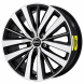 Nissan Pathfinder Wheel Rim Machined Black ALYNQ030 Stock Factory OEM Replacement