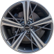 Genesis GV80 Wheel Rim Machined Grey ALYGEN25 Stock Factory OEM Replacement