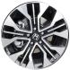 Honda Odyssey Wheel Rim Machined Black ALYHC041 Stock Factory OEM Replacement