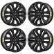 Ford F-150 Exchange Wheels Set of 4-Exchange Rims Set of 4 Gloss Black ALYFS027