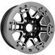 GMC Canyon Wheel Rim Machined Black ALYGZ071 Stock Factory OEM Replacement