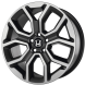 Honda Pilot Wheel Rim Machined Black 60315 Stock Factory OEM Replacement