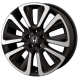 Honda CR-V Wheel Rim Machined Black 64112 Stock Factory OEM Replacement