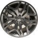 Land Rover Range Rover Evoque Wheel Rim Satin Black 72275 Stock Factory OEM Replacement