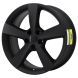 Dodge Dart Wheel Rim Satin Black 2479 Stock Factory OEM Replacement