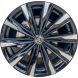 Toyota Crown Wheel Rim Machined Black ALYTX011 Stock Factory OEM Replacement