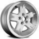 Jeep Wrangler Wheel Rim Machined Lip Silver 9050 Stock Factory OEM Replacement