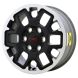 Toyota Tacoma Wheel Rim Machined Black ALYTX032 Stock Factory OEM Replacement