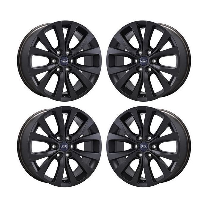 Ford F-150 Exchange Wheels Set of 4-Exchange Rims Set of 4 Satin Black 10003