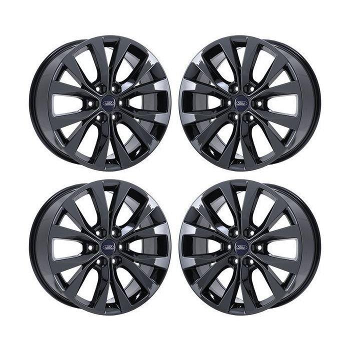Ford F150 Wheel Rim PVD Black Chrome 10003 Stock Factory OEM Replacement