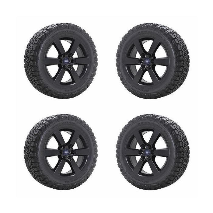 Ford F-150 Wheel and Tire Sets-Wheel and Tire Packages-Wheel & Tire Sets-Wheel & Tire Packages-Wheel and Rim Sets-Wheel and Rim Packages-Wheel & Rim Sets -Wheel & Rim Packages Satin Black 10005