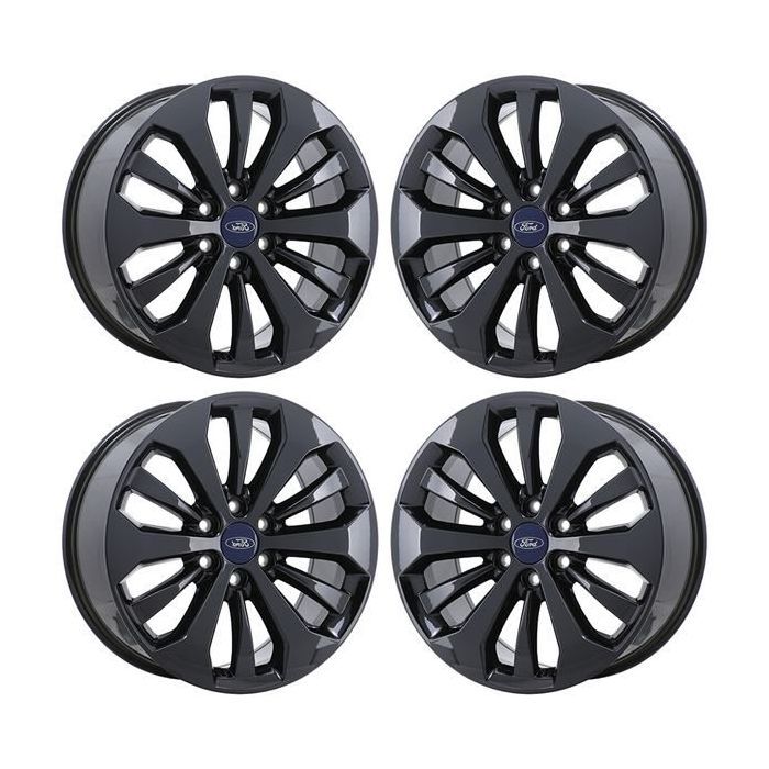 Ford F150 Wheel Rim PVD Black Chrome 10006 Stock Factory OEM Replacement