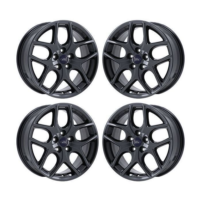 Ford Focus Wheel Rim PVD Black Chrome 10012 Stock Factory OEM Replacement