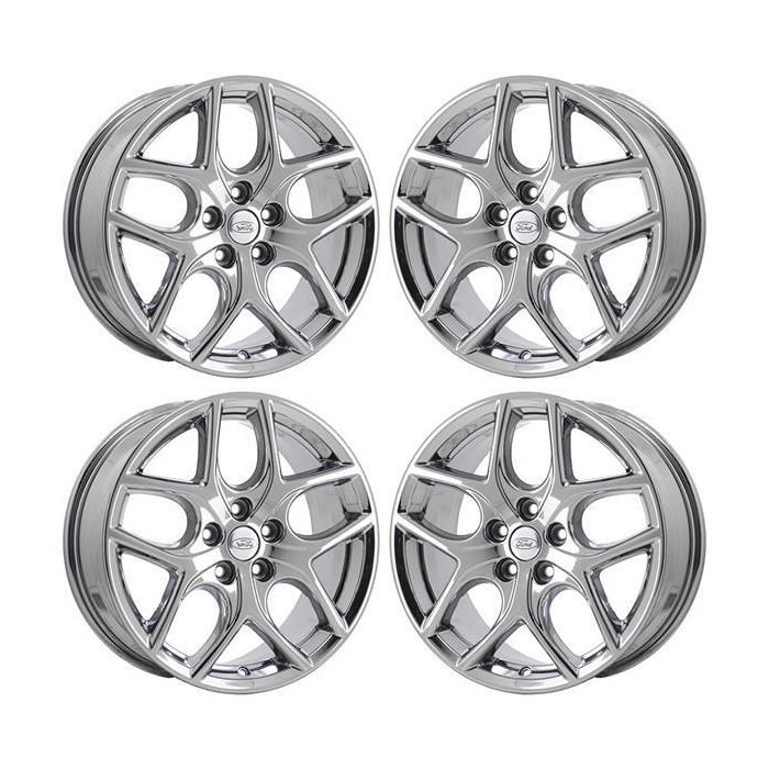 Ford Focus Wheel Rim PVD Bright Chrome 10012 Stock Factory OEM Replacement