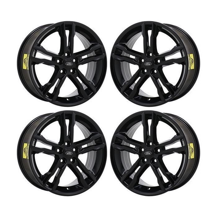 Ford Focus Exchange Wheels Set of 4-Exchange Rims Set of 4 Gloss Black 10015