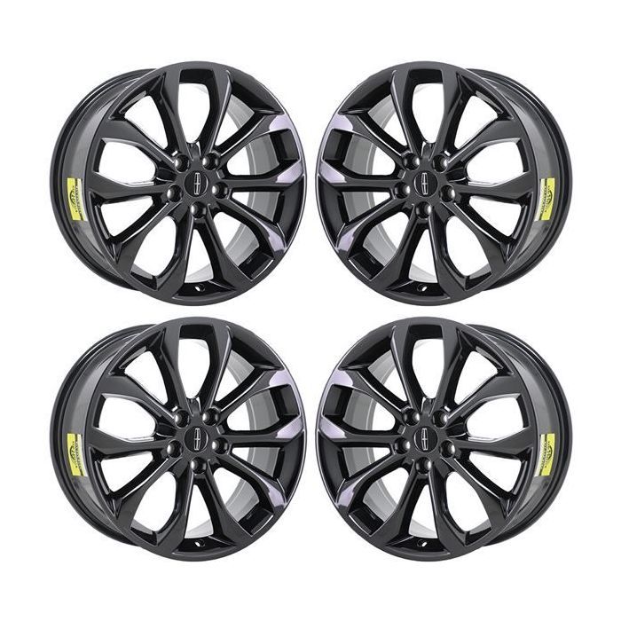 Lincoln MKC Wheel Rim PVD Black Chrome 10017 Stock Factory OEM Replacement