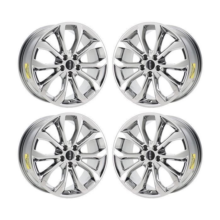 Lincoln MKC Wheel Rim PVD Bright Chrome 10017 Stock Factory OEM Replacement