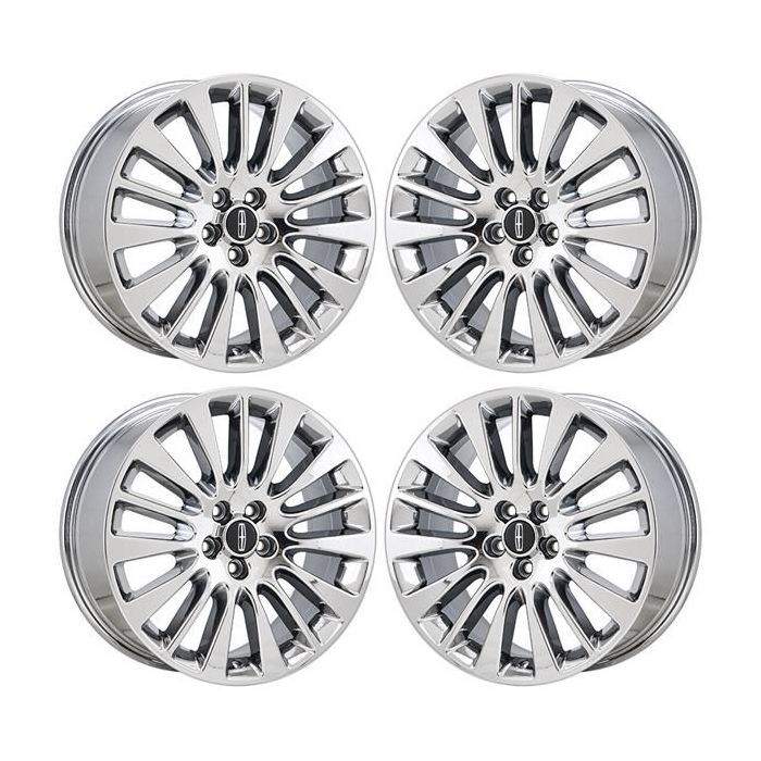 Lincoln MKC Wheel Rim PVD Bright Chrome 10018 Stock Factory OEM Replacement